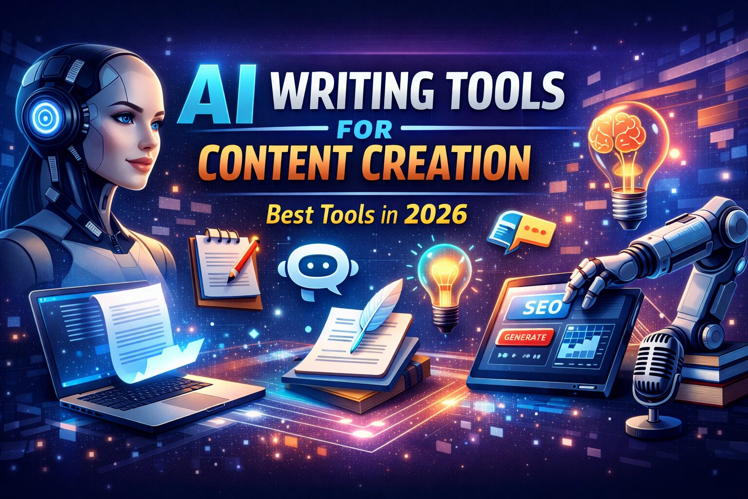AI Writing Tools for Content Creation – Best Tools in 2026